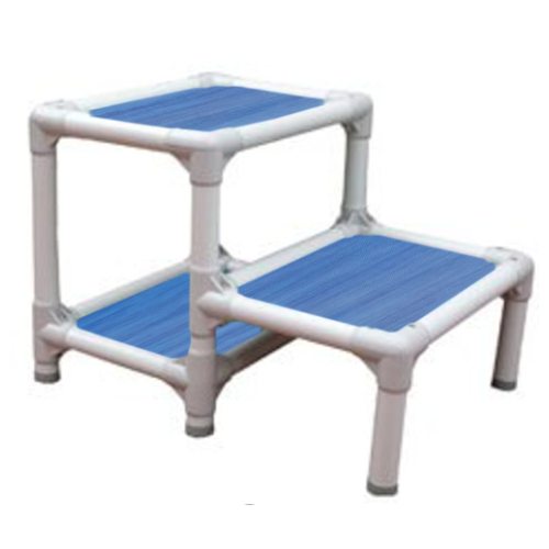 3 Nest Textilene Cobalt Almond Cat Tower