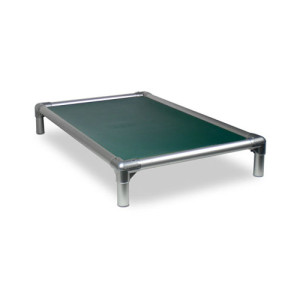 Photo of Bed - Silver Aluminum - 30 x 20 - Vinyl - Forest