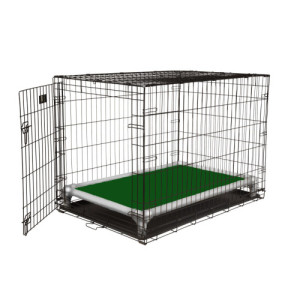 Photo of Crate Bed - Anodized Aluminum - 30 x 20 - Vinyl - Forest