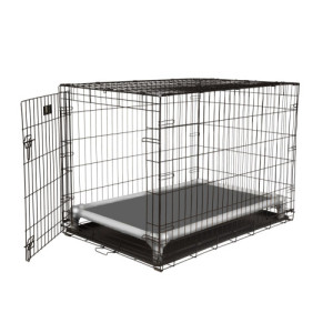 Photo of Crate Bed - Anodized Aluminum - 44 x 27 - Vinyl - Smoke