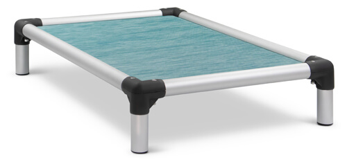 50 x 36 Textilene Teal Anodized Aluminum Bed