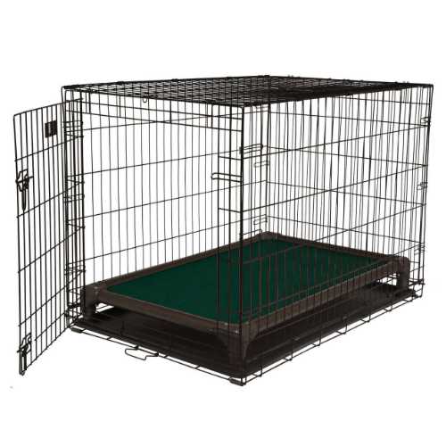 Photo of Crate Bed - Walnut PVC - 35 x 23 - Vinyl - Forest