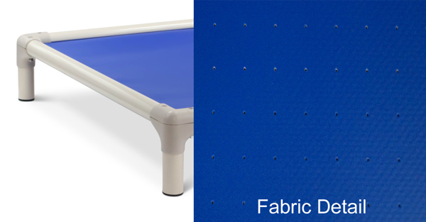 35 x 23 Perforated Royal Almond PVC Bed